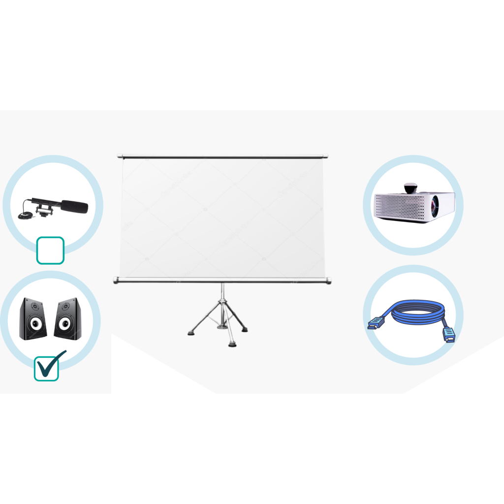 Large Audience Projection Package (Package with Unique Addon Choice)