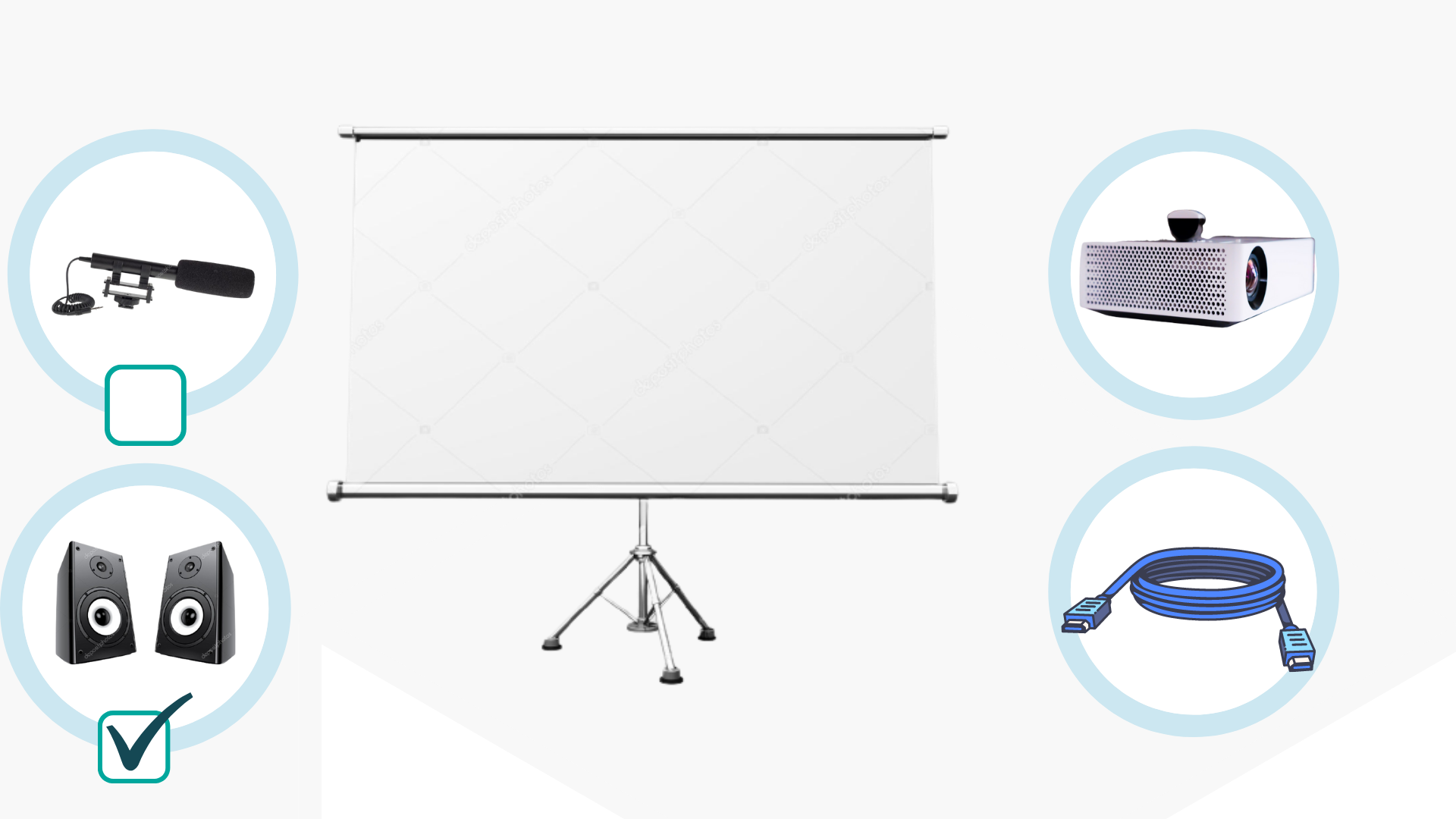 Large Audience Projection Package (Package with Unique Addon Choice)